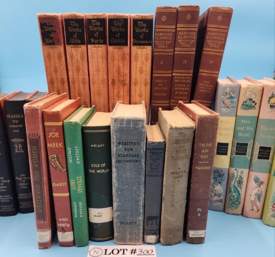 Vintage Book series "The Works of" Collection