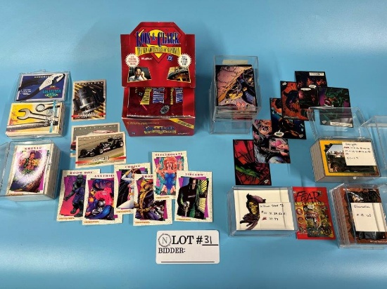 Jumbo SkyBox Lois n Clark Trading Card packs