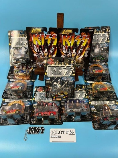 NIP Collection Johnny Lightning KISS tributes