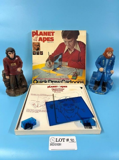 Planet of Apes Quick Draw Cartoons Box Set