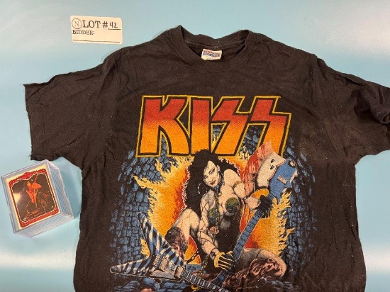 1984 "Animalize" KISS World Tour Tshirt