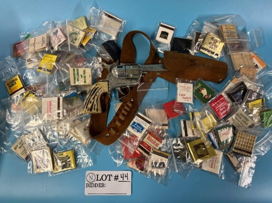 Mattel Fanner 50 Cap Gun n Leather Holster