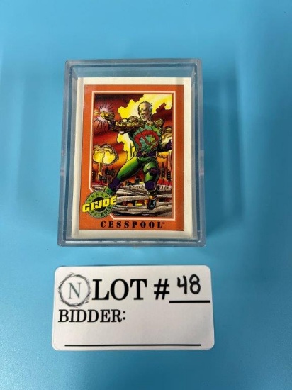 1990s Set GI Joe Patrols Trading Cards in Case