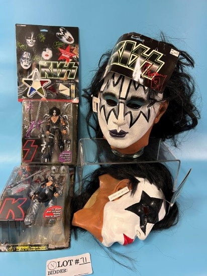 1990s Illusive Concepts KISS Frehley, Stanley