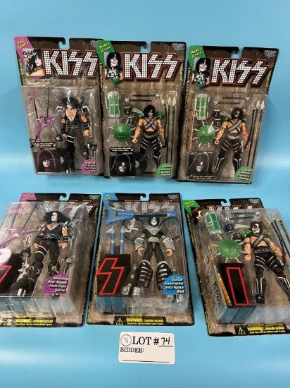 NIP McFarlane Toys KISS Ultra Action Figures