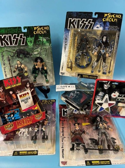 NIP McFarlane Toys KISS Psycho Circus Figures