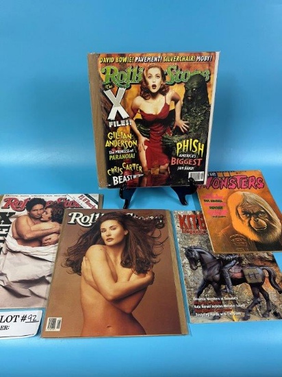 Vintage Rolling Stone Magazine Collection