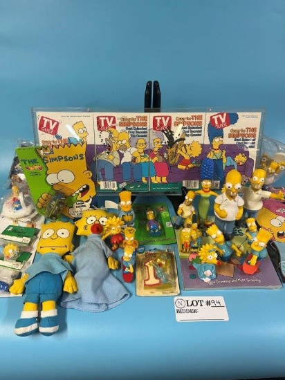 TV Guide 4 part Simpsons Cover Series