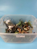 Large Tote with Assorted Dinosaur Figures