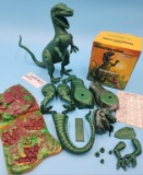Original Box Aurora Prehistoric Scenes