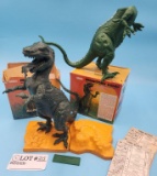 Pair Orig Box Aurora Prehistoric Scenes