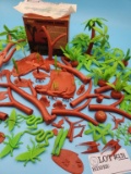 One Orig Box Aurora Prehistoric Scenes