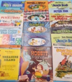 Assortment of Disney Record Book Sets