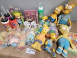 Collection of various size style Bart Simpson Dolls