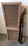 Vintage Pioneer Speakers and Collapsible Stands