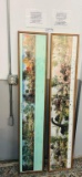 Pair Framed Prints of R Zallinger Murals