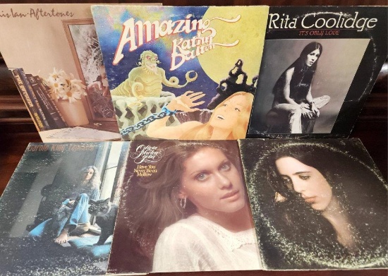 1971 Carole King "Tapestry", 1973 Kathy Dalton "Amazing"