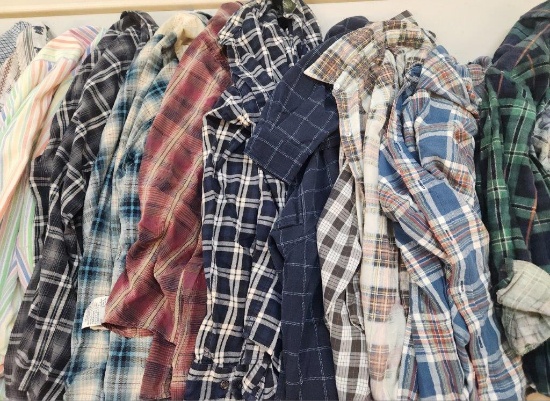 A Rainbow of Plaid and Stripe Print Shirts with