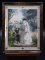 1852 Framed Hand Colored Lithograph