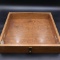 Hinged Lid Wood Display Box with Latch
