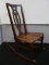 Antique Crocker Co style Wood Rocking Chair