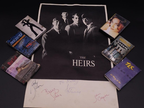 Signed Poster "The Heirs" and Popular Cassette Tapes