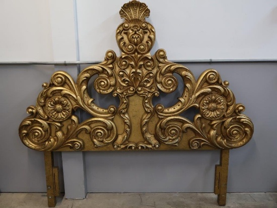 Italian Rococo style Ornate Headboard
