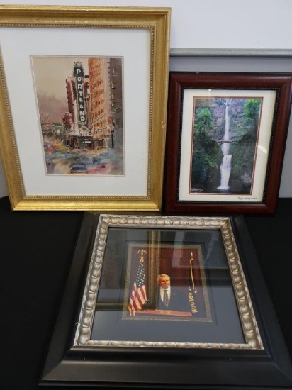 Iva Wakeman "Portland" Framed Wall Art, plus