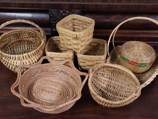 Longaberger Baskets and Unique Shaped Baskets