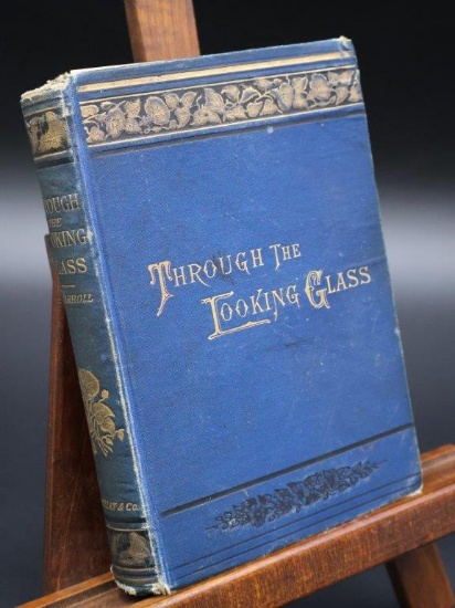 1889 Book "Through the Looking Glass"