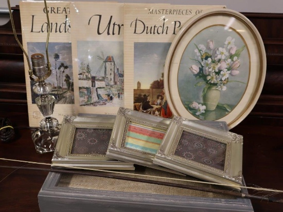 Vintage Violin "Horsehair" Bow, Frames, and Art Prints