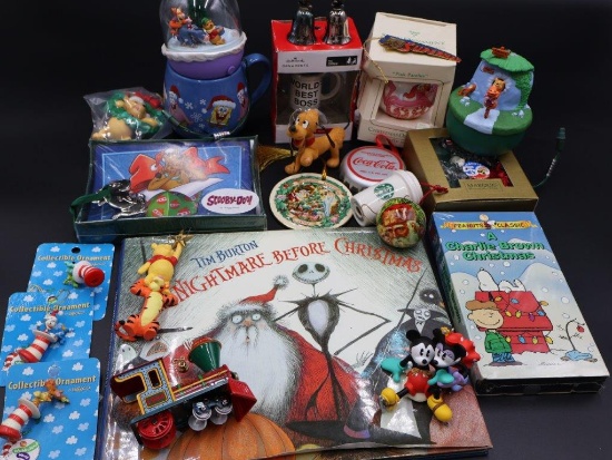 Novelty Christmas Items including Winnie the Pooh and More