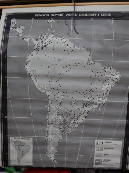 Denoyer Geppert World Geography Series Map of South America