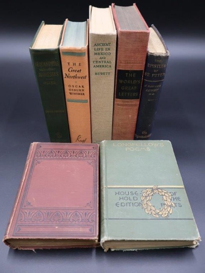 1880s Longfellow's Poems "Household Edition" plus