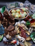 Victorian Santa Decoupage Ornaments, plus