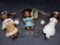 Vintage Halco Bonanza Leather Holster & Native Dolls