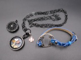 Origami Owl Twist Open Swarovski Crystals Locket