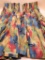 Pair of Vintage Barkcloth Curtains