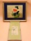 Original Watercolor and Large Framed Floral Artwork