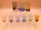 Set of Vintage Wine Glasses and Water Tumblers
