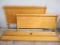 Antique Birdseye Maple Full Size Bed Frame