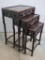 Antique Set of Three Nesting Tables