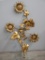 Vintage Metal Sunflower Wall Art