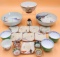 Collection of Asian Painted Dishes