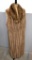 Vintage Long Mink Fur Vest Jacket