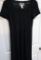 Jones New York Black Embroidered Dress