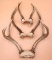 Three Sets of Deer Antlers