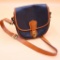 Vintage Navy and british tan Dooney and Bourke Purse