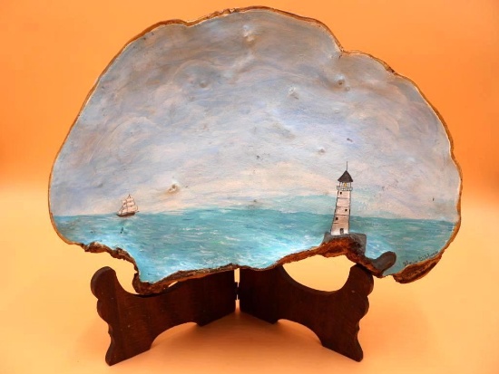 Artist Conk Painting