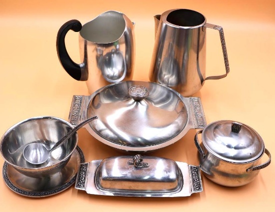 Vintage Stainless Holloware